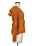 Double Zero Orange Pullover Sweater Size S - photo 4