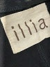 Illia 100% Leather Black Leather Jacket Size 4 - photo 6