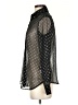 BB Dakota 100% Polyester Polka Dots Black Long Sleeve Blouse Size XS - photo 5