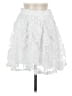 Bebe 100% Nylon White Formal Skirt Size 6 - photo 1