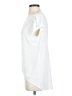 Cache 100% Polyester White Short Sleeve Top Size S - photo 5