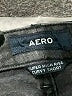 Aero Stars Black Denim Shorts Size 2 - photo 3