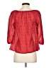 Splendid Red 3/4 Sleeve Blouse Size XS - photo 2