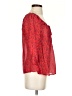Splendid Red 3/4 Sleeve Blouse Size XS - photo 4