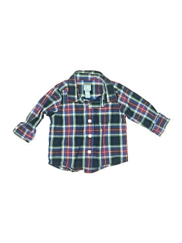 Baby Gap Outlet Long Sleeve Button-Down Shirt (view 1)