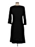 Papillon Solid Black Casual Dress Size L - photo 2