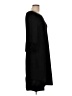 Papillon Solid Black Casual Dress Size L - photo 4