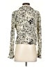 Zara TRF Ivory Long Sleeve Blouse Size S - photo 2