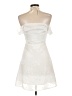 Cider 100% Polyester White Cocktail Dress Size L - photo 2