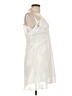 Cider 100% Polyester White Cocktail Dress Size L - photo 4