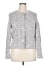 WD.NY Tweed Gray Long Sleeve Top Size XL - photo 1