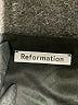 Reformation Solid Black Formal Skirt Size 6 - photo 4