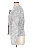 WD.NY Tweed Gray Long Sleeve Top Size XL - photo 5