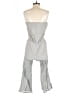 Blue Life Stripes Gray Jumpsuit Size S - photo 2