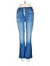Veronica Beard Jeans Stripes Blue Jeans Size 24 waist - photo 1