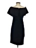 X by Xscape Solid Black Blue Cocktail Dress Size 4 (petite) - photo 2