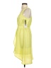 Hinge 100% Polyester Solid Yellow Casual Dress Size XS - photo 5