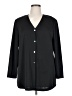 Hillard & Hanson 100% Polyester Black 3/4 Sleeve Blouse Size 1X - photo 1