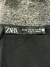 Zara 100% Polyester Solid Black Casual Dress Size M - photo 7