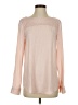 Ann Taylor 100% Polyester Pink Long Sleeve Blouse Size S - photo 1