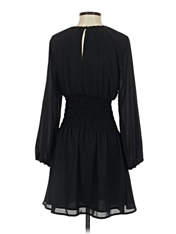 Madewell Bubble-Sleeve Smocked Mini Dress (view 2)