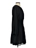 Madewell 100% Polyester Solid Black Casual Dress Size XS - photo 4