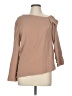 Tibi Tan Long Sleeve Blouse Size 8 - photo 1