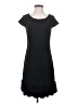 Forever Solid Black Casual Dress Size S - photo 1