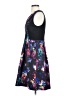 Ellen Tracy 100% Polyester Floral Black Cocktail Dress Size 2 - photo 5