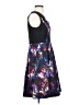 Ellen Tracy 100% Polyester Floral Black Cocktail Dress Size 2 - photo 4