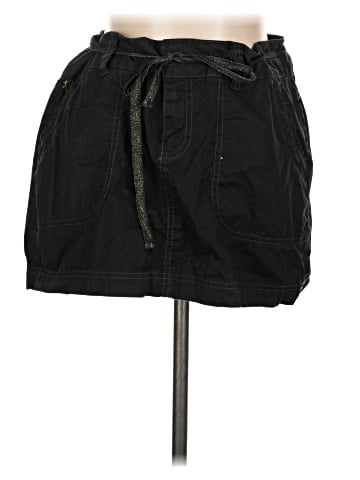Express Denim Skirt (view 1)