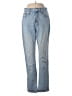 Madewell 100% Cotton Hearts Blue Jeans Size 26 waist - photo 1