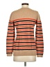 Talbots Outlet Stripes Orange Pullover Sweater Size S - photo 2
