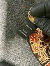 Torrid 100% Polyester Paisley Gold Long Sleeve Blouse Size 3X Plus (3) - photo 8