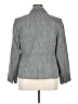 Jones Studio 100% Polyester Tweed Gray Blazer Size 14W - photo 2