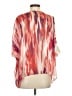 Express 100% Polyester Pink 3/4 Sleeve Blouse Size S - photo 2
