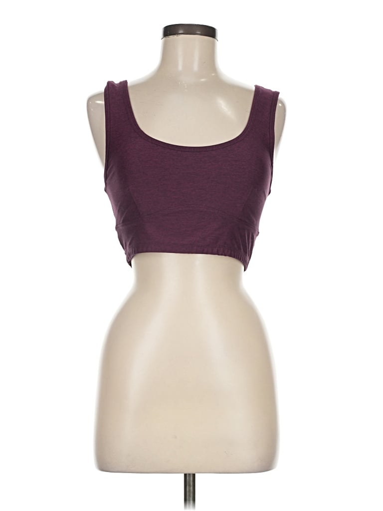 Pre-owned Varley Sports Bra In Burgundy