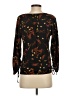 Point Sur 100% Viscose Black 3/4 Sleeve Blouse Size S - photo 2