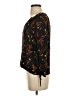 Point Sur 100% Viscose Black 3/4 Sleeve Blouse Size S - photo 5