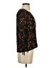 Point Sur 100% Viscose Black 3/4 Sleeve Blouse Size S - photo 4