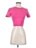 Zara Pink Short Sleeve Turtleneck Size XS - photo 1