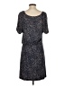 Gap Polka Dots Blue Casual Dress Size S - photo 2