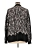 DR2 100% Polyester Animal Print Black Long Sleeve Blouse Size XL - photo 2