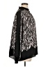 DR2 100% Polyester Animal Print Black Long Sleeve Blouse Size XL - photo 4
