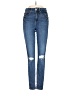 Good American Hearts Blue Jeans Size 26 waist - photo 1