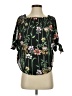 BCBGMAXAZRIA 100% Polyester Black 3/4 Sleeve Blouse Size S - photo 1