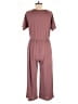 Kaileigh Solid Burgundy Jumpsuit Size M - photo 2