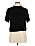 Nasty Gal Inc. Polka Dots Black Short Sleeve Top Size 8 - photo 1