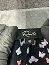 Rails 100% Rayon Black Long Sleeve Blouse Size XS - photo 6