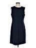 Calvin Klein Solid Blue Casual Dress Size S (estimated) - photo 1